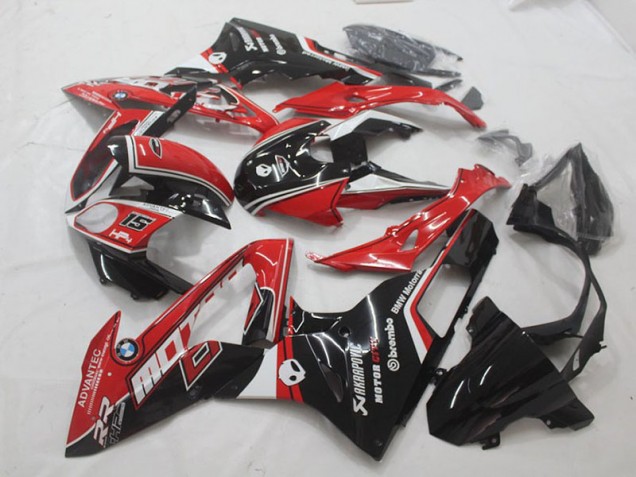 2015-2018 Red Black BMW S1000RR Motorcycle Fairings 2015-2018 Red Black BMW S1000RR Motorcycle Fairings