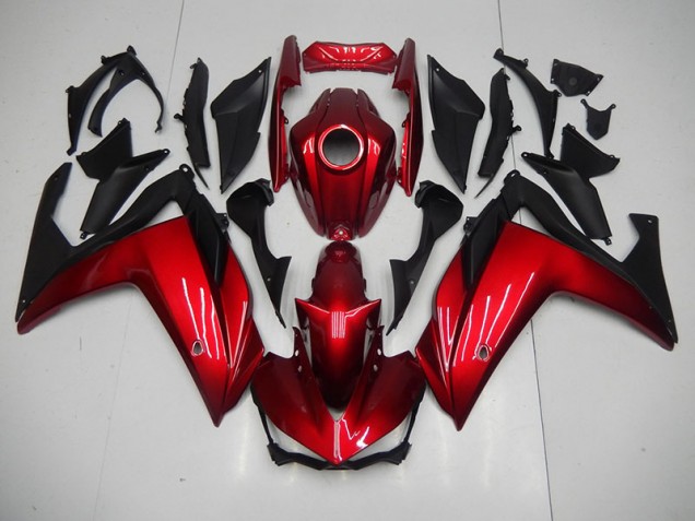 2015-2018 Red Black Yamaha YZF R3 Motorcycle Fairings