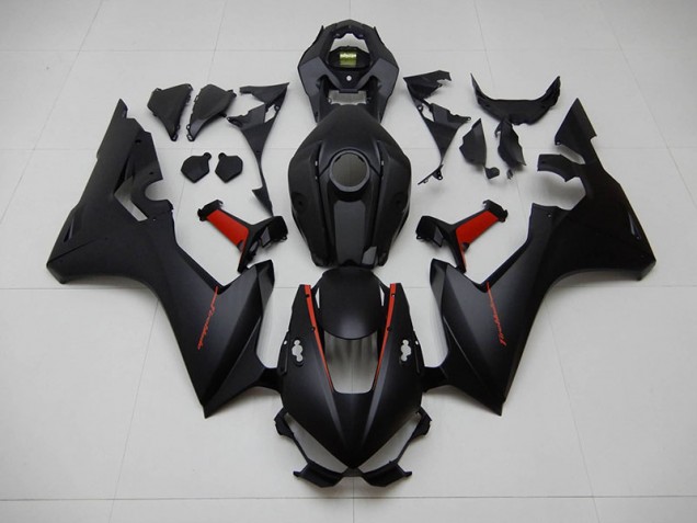 2017-2019 Black with Red Fireblade Honda CBR1000RR Motorcycle Fairings 2017-2019 Black with Red Fireblade Honda CBR1000RR Motorcycle Fairings