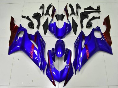2017-2019 Blue Red Yamaha YZF R6 Motorcycle Fairings